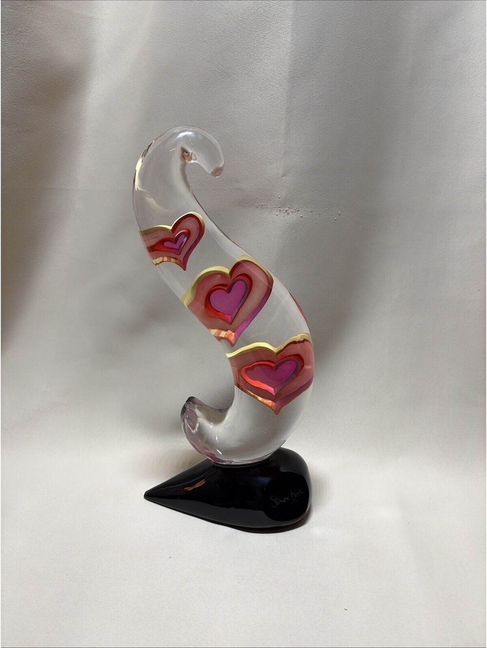 Simon Bull Acrylic Sculpture LE 292/299 Signed